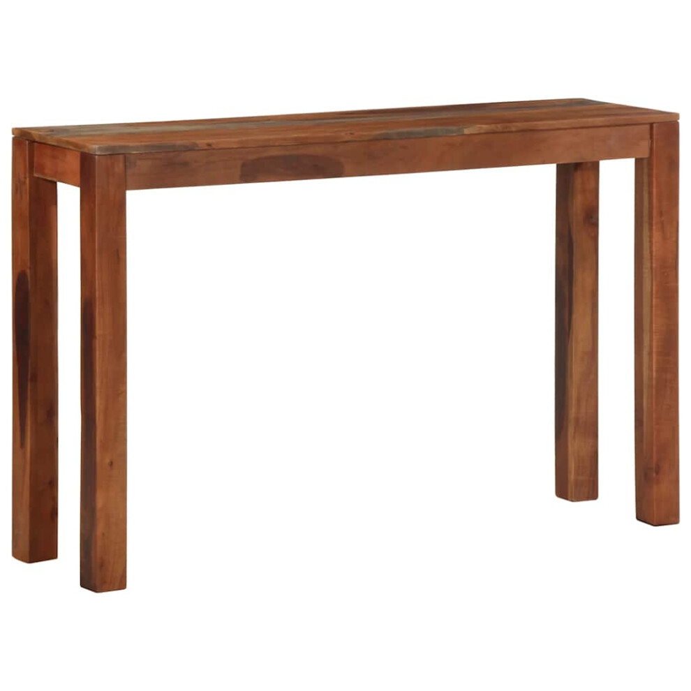 Vidaxl Console Table 120X30x76 Cm Solid Wood Acacia Sofa Table Hallway Table