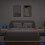VidaXL vidaXL Wall-mounted Bedside Cabinets with LED Lights 2 pcs White cabinet 5