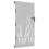 VidaXL vidaXL Gartentor 85x175 cm Cortenstahl Gras-Design 3
