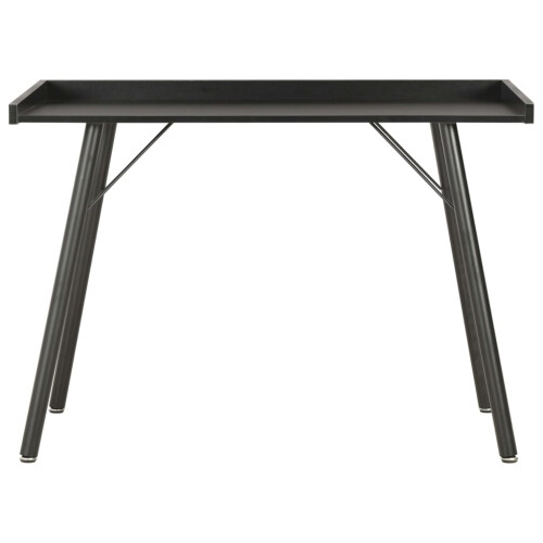 VidaXL vidaXL Computer Desk Black Corner Wooden Writing Desktop Office Workstation 1
