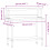 VidaXL vidaXL Kitchen Work Table with Overshelf Prep Catering Table Stainless Steel 4