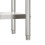 VidaXL vidaXL Kitchen Work Table with Overshelf Prep Catering Table Stainless Steel 7