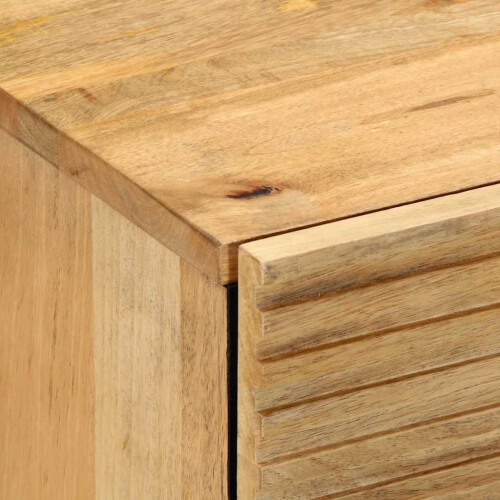 VidaXL vidaXL Bedside Cabinet Brown 50x33x62 cm Solid Wood Mango bedside table 1