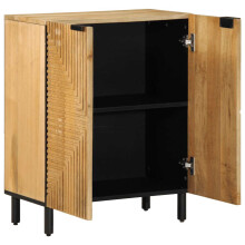 vidaXL Sideboard Brown 60x33x75 cm Solid Wood Mango cabinet cupboard highboard