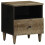 VidaXL vidaXL Bedside Cabinets 2 pcs Light Grey 40x33x46 cm Solid Wood Mango 3