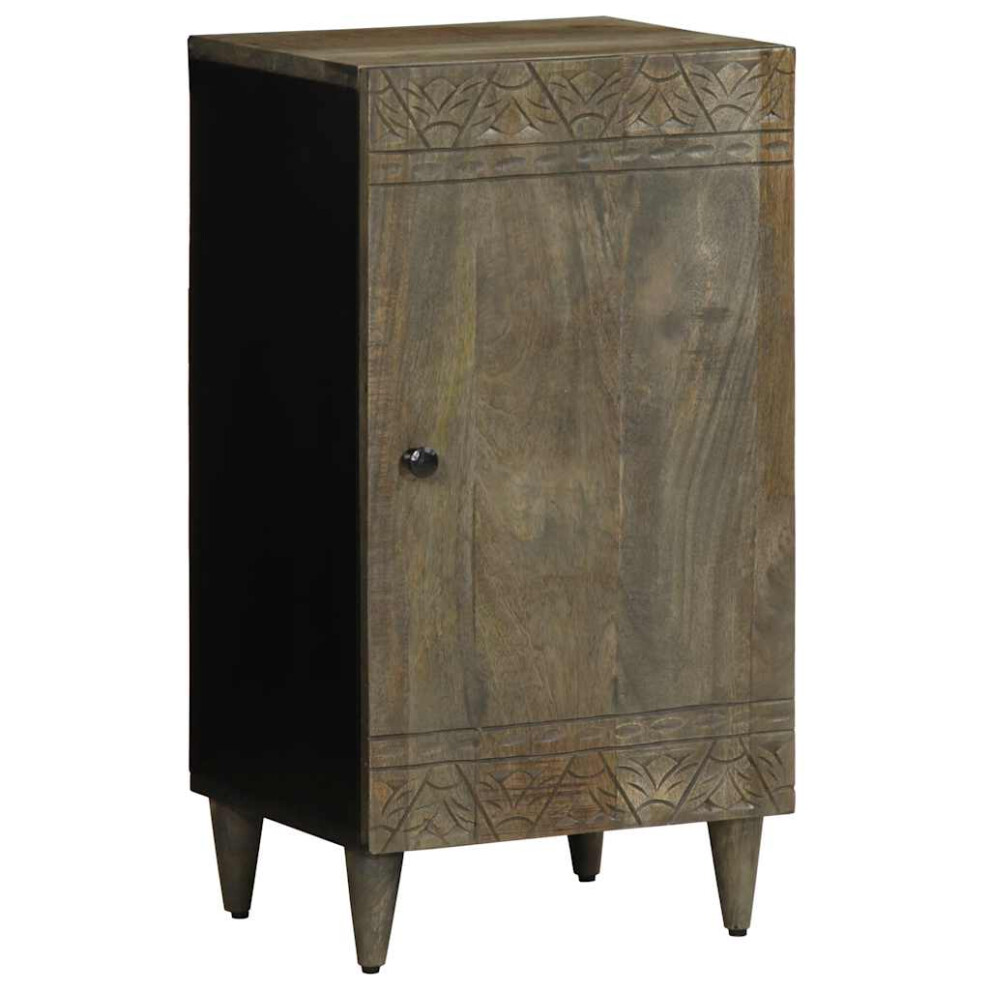 vidaXL Sideboard 40x33x75 Cm Solid Wood Mango Storage Cabinet