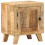 VidaXL vidaXL Bedside Cabinet 40x32x46 cm Solid Wood Rough Mango bedside table 1