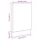 VidaXL vidaXL Dishwasher Panel Concrete Grey 45x3x67 cm cm panel front panel 8