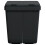 VidaXL vidaXL Duo Mülleimer Anthrazit 2x25 L 3