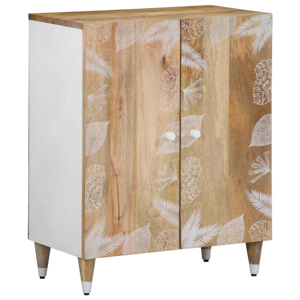 vidaXL Sideboard 60x33.5x75 cm Solid Wood Mango cabinet cupboard highboard