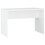 VidaXL vidaXL Dressing Table Set with LED White Engineered Wood Bedroom Vanity Desk 9