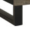 VidaXL vidaXL Bedside Cabinet Black 50x33x62 cm Solid Wood Mango bedside table 8