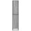 VidaXL vidaXL Bookcase Bookshelf Rack Storage Cabinet Grey Sonoma Engineered Wood 5