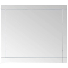 vidaXL Wall Mirror Glass Decorative Cosmetic Make up Mirror Home Decoration