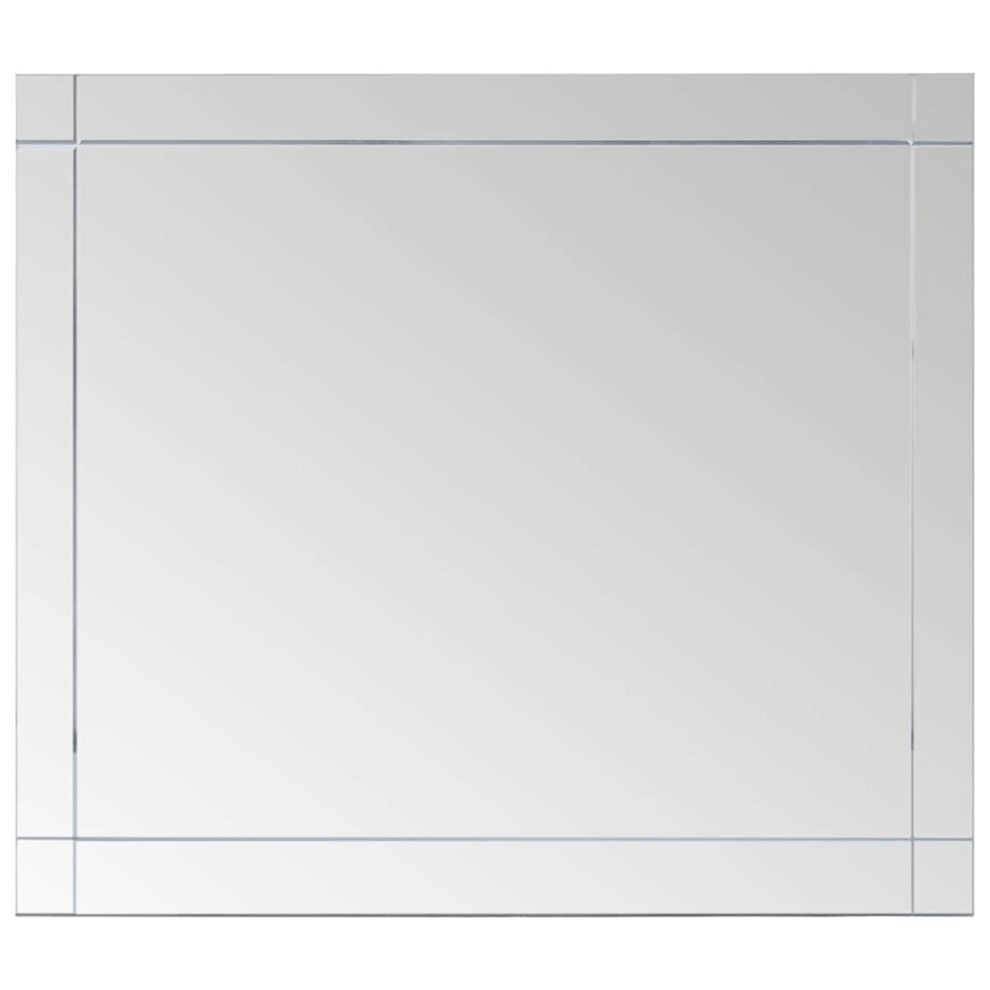 Vidaxl Wall Mirror Glass Decorative Cosmetic Make Up Mirror Home Decoration