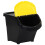 VidaXL vidaXL Stackable Waste Bins with Lids 3 pcs Black PP 78 L recycling bin 3
