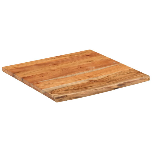 VidaXL vidaXL Wall Shelf Floating Shelf Wall Rack Square Solid Wood Acacia Live Edge 2