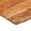 VidaXL vidaXL Wall Shelf Floating Shelf Wall Rack Square Solid Wood Acacia Live Edge 7