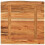 VidaXL vidaXL Wall Shelf Floating Shelf Wall Rack Square Solid Wood Acacia Live Edge 5
