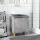 VidaXL vidaXL Sink Cabinet Vanity Unit Storage Cupboard Concrete Grey Engineered Wood 3