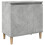VidaXL vidaXL Sink Cabinet Vanity Unit Storage Cupboard Concrete Grey Engineered Wood 1