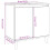 VidaXL vidaXL Sink Cabinet Vanity Unit Storage Cupboard Concrete Grey Engineered Wood 4