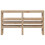 VidaXL vidaXL Headboard with Shelves Bed Header Bed Headboard 120 cm Solid Wood Pine 3