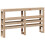 VidaXL vidaXL Headboard with Shelves Bed Header Bed Headboard 120 cm Solid Wood Pine 2