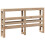 VidaXL vidaXL Headboard with Shelves Bed Header Bed Headboard 120 cm Solid Wood Pine 6