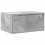 VidaXL vidaXL Wall-mounted Bedside Cabinets with LED Lights 2 pcs Concrete Grey 9