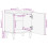 VidaXL vidaXL Bedside Cabinets 2 pcs Light Grey 40x33x46 cm Solid Wood Mango 4