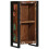 VidaXL vidaXL Bedside Cabinet 40x30x80 cm Solid Wood Reclaimed bedside table 1
