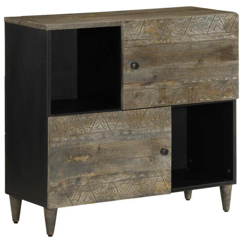 VidaXL vidaXL Sideboard 80x33x75 cm Massivholz Mango