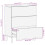 VidaXL vidaXL Sideboard Brown 60x33x75 cm Solid Wood Mango cabinet cupboard highboard 11