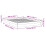 VidaXL vidaXL Bed Frame without Mattress 150x200 cm King Size Solid Wood Oak 4