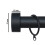 (Matte Black, 70cm - 120cm) Stud End Metal Extendable Curtain Pole (25/28mm) 5