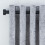 (Matte Black, 70cm - 120cm) Stud End Metal Extendable Curtain Pole (25/28mm) 3