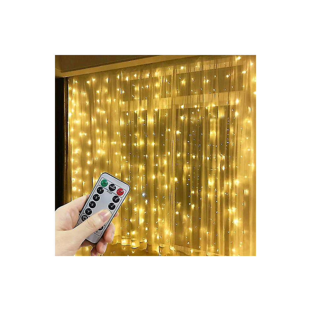 (Warm White, 6x1M) 3m 4m 6m Usb Curtain Garland Festoon Led Light Christmas String Lights Christmas Decorations 2024 Holiday Wedding Decorative-image-OPC-PFW87RC-NEW