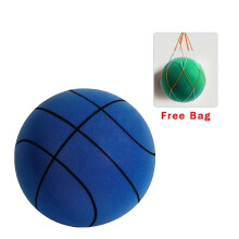 (Blue, 24cm) Silent Basketball - Premium Material, Unique Design, Training And Playing Helper, Soft Foam Ball