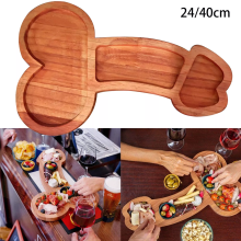 (40 cm) Funny Wooden Charcuterie Board Serving Tray