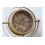 Elegant Freestanding Clock with Moving Internal Cogs | Gold 3