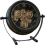 Elegant Freestanding Clock with Moving Internal Cogs | Black 1