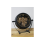 Elegant Freestanding Clock with Moving Internal Cogs | Black 5