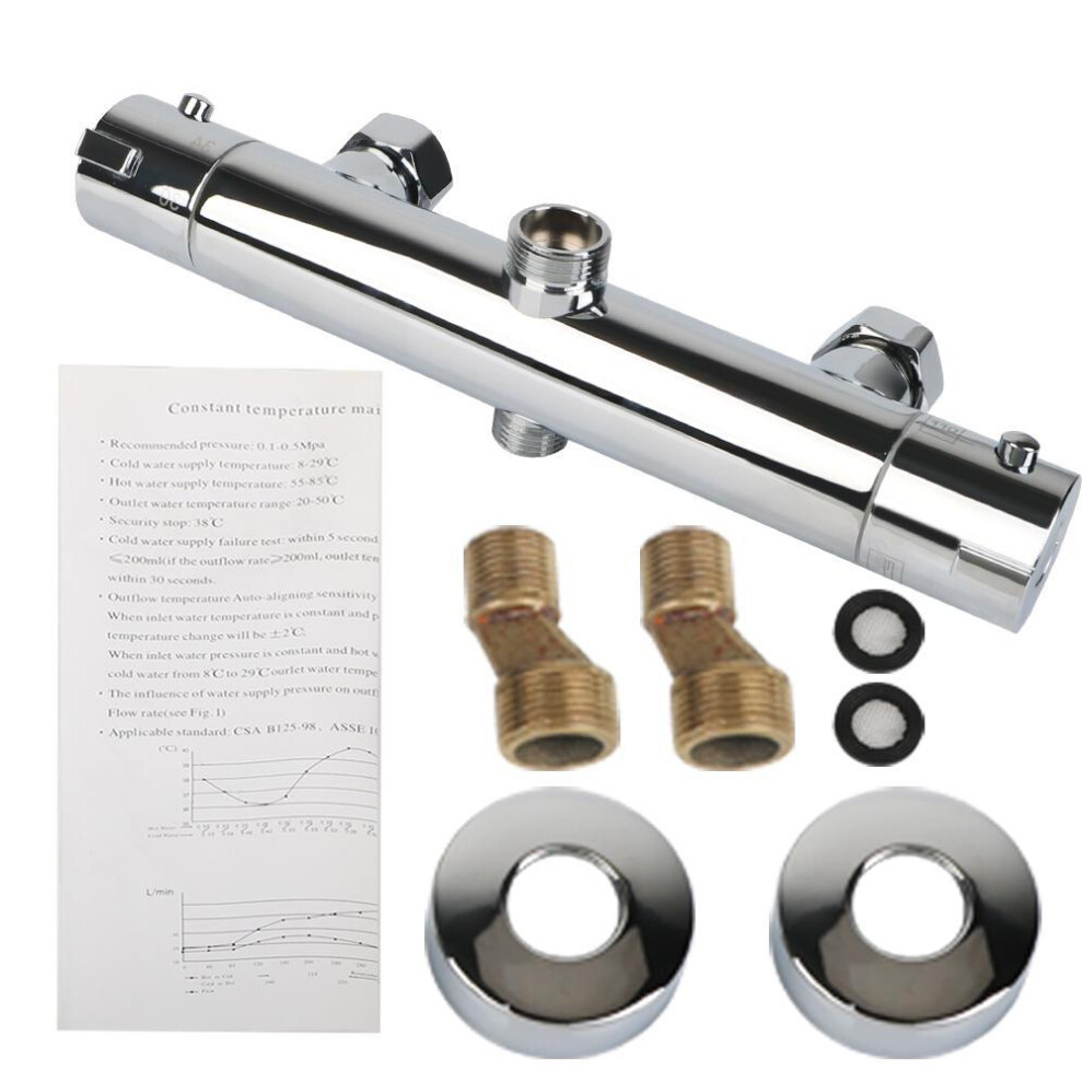 New Arrival High Quality Inelligent Bathtub Mixer Valvola Termostatica Bathroom Shower Faucet Thermostatic Mixer Valve Bathroom Accessories