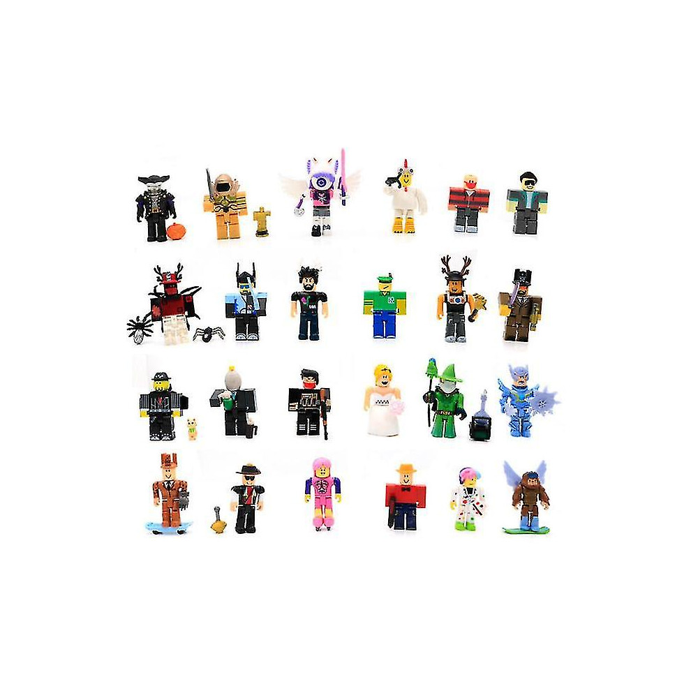 24pcs Mini Figure Roblox Virtual World Figure Blocks