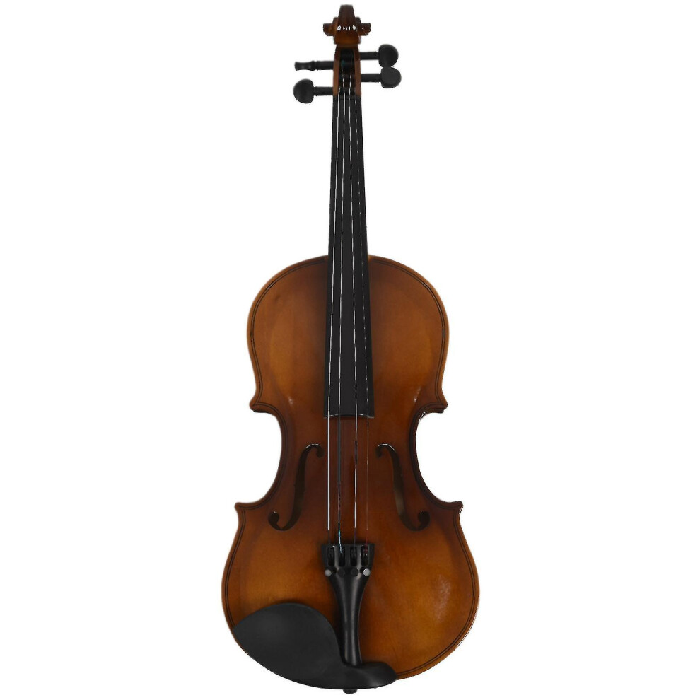 4/4 Full Size Acoustic Violin Fiddle Wood With Case Bow Rosin Violin