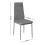 Living And Home (Grey) Set of 6 PU Leather Dining Chairs Kitchen Chairs 5