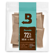 72% Two-Way Humidity Control Packs For Wood Containers – Size 60 – 4 Pack – Moisture Absorbers – Humidifier Packs – Hydration Packets in