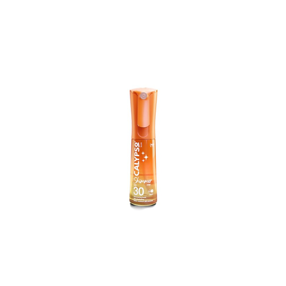 Shimmer Mist SPF30, Shimmering Finish, Protective Water Resistant Sun Spray, Non-sticky, Transparent Sunscreen, 100ml