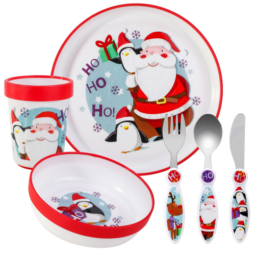thumbnail image 2 of The First Years Bluey 3pc Mealtime Set With Divided Suction Plate, Bowl And Spoon - 9 Months 2 of 13